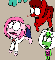 Size: 3023x3351 | Tagged: safe, artist:professorventurer, imported from derpibooru, oc, oc:enrique, series:ask pippamena, invader zim, irken