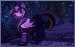 Size: 2048x1281 | Tagged: safe, artist:gooey, imported from derpibooru, bat pony, 3d, second life