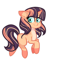 Size: 2800x2800 | Tagged: safe, artist:oniiponii, imported from derpibooru, oc, oc only, pony, unicorn, ear fluff, eyelashes, female, horn, mare, simple background, solo, transparent background, unicorn oc