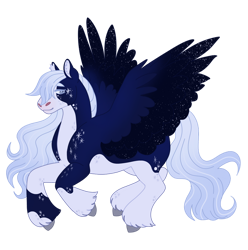 Size: 890x897 | Tagged: safe, artist:s0ftserve, imported from twibooru, oc, pegasus, pony, adoptable, ambiguous gender, coat markings, colored hooves, colored wings, image, png, simple background, transparent background, unshorn fetlocks, wings