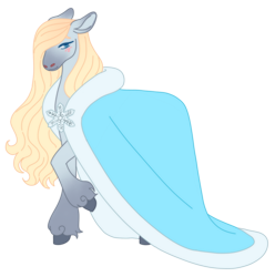 Size: 890x897 | Tagged: safe, artist:s0ftserve, imported from twibooru, oc, earth pony, pony, adoptable, coat markings, female, gradient hooves, image, long mane, mare, png, simple background, transparent background, unshorn fetlocks, winter coat