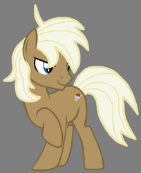 Size: 531x650 | Tagged: safe, artist:star polaris and friends, derpibooru exclusive, imported from derpibooru, earth pony, pony, base used, blue eyes, gray background, lickety split (g4), male, older, simple background, solo, stallion