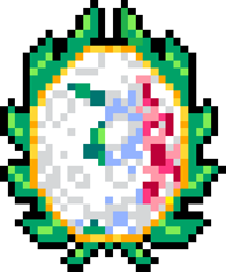 Size: 480x576 | Tagged: safe, artist:hazy skies, artist:sanjidk, imported from derpibooru, april fools, flag, italy, laurel wreath, mare in the moon, moon, pixel art, r/place, r/place2023, reddit, simple background, transparent background