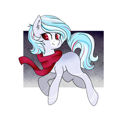 Size: 2800x2800 | Tagged: safe, artist:oniiponii, imported from derpibooru, oc, oc only, earth pony, pony, clothes, earth pony oc, female, mare, scarf, simple background, smiling, solo, transparent background