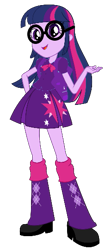 Size: 227x541 | Tagged: safe, imported from twibooru, sci-twi, twilight sparkle, equestria girls, image, png, solo