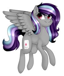 Size: 717x845 | Tagged: safe, artist:oniiponii, imported from derpibooru, oc, oc only, pegasus, pony, eyelashes, female, mare, pegasus oc, simple background, smiling, solo, transparent background, wings