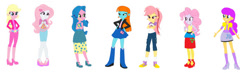 Size: 600x176 | Tagged: safe, imported from twibooru, oc, equestria girls, image, needs more jpeg, solo
