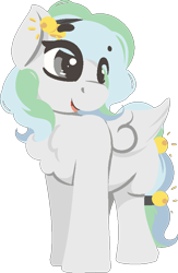 Size: 570x876 | Tagged: safe, artist:rhythmpixel, imported from derpibooru, oc, oc only, oc:river chime, pegasus, bells, female, lineless, mare, simple background, solo, transparent background