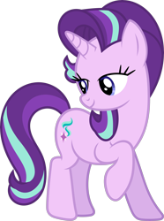 Size: 5851x7854 | Tagged: safe, artist:starryshineviolet, imported from derpibooru, starlight glimmer, pony, unicorn, bedroom eyes, female, mare, simple background, smiling, solo, transparent background, vector