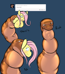 Size: 896x1024 | Tagged: safe, imported from ponybooru, anthro, snake, eaten alive, imminent death, vore
