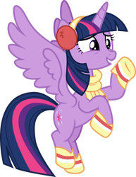 Size: 1280x1662 | Tagged: safe, imported from ponybooru, twilight sparkle, alicorn, pony, boots, clothes, hoof shoes, scarf, shoes, twilight sparkle (alicorn), winter