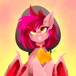 Size: 2874x2853 | Tagged: safe, artist:buvanybu, imported from derpibooru, oc, oc only, bat pony, pony, bat pony oc, bat wings, solo, wings