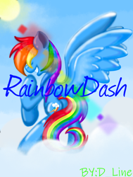 Size: 1080x1431 | Tagged: safe, artist:bogx, imported from derpibooru, rainbow dash, artsit:果子, parent:rainbow dash