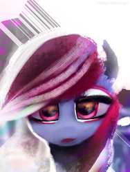 Size: 1500x2000 | Tagged: safe, artist:magentastranger, imported from derpibooru, sugar moonlight, pony, bust, g5, portrait, solo