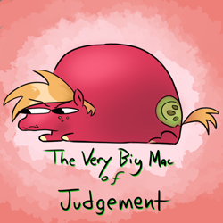 Size: 3000x3000 | Tagged: safe, artist:fumalunga, imported from derpibooru, big macintosh, meme