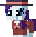 Size: 36x37 | Tagged: safe, artist:langtanium, imported from derpibooru, rarity, pony, unicorn, detective rarity, pixel art, simple background, transparent background