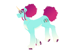 Size: 1280x854 | Tagged: safe, artist:itstechtock, imported from derpibooru, oc, oc:wildflower float, pony, unicorn, female, g5, glasses, mare, offspring, parent:hitch trailblazer, parent:misty brightdawn, simple background, transparent background