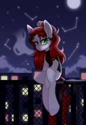 Size: 790x1150 | Tagged: safe, artist:cursed soul, imported from derpibooru, oc, oc:soul, pony, dark background, green eyes, original character do not steal