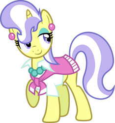 Size: 5133x5482 | Tagged: safe, artist:starryshineviolet, imported from derpibooru, upper crust, pony, unicorn, sweet and elite, absurd resolution, bedroom eyes, clothes, ear piercing, earring, female, jacket, jewelry, mare, necklace, piercing, shirt, simple background, solo, transparent background, vector