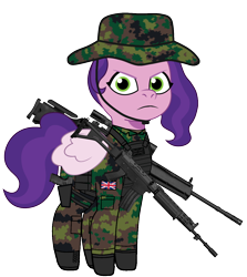 Size: 1072x1200 | Tagged: safe, artist:edy_january, artist:prixy05, edit, imported from derpibooru, vector edit, pipp petals, pegasus, pony, angry, armor, assault rifle, body armor, british, call of duty, call of duty: modern warfare 2, clothes, england, fn fnc, fnc, g5, gun, handgun, looking at you, military, military uniform, msg90, my little pony: tell your tale, pistol, rifle, sa dx.45, simple background, sniper, sniper rifle, sniper.petals, soldier, soldier pony, solo, special forces, transparent background, uniform, uniform hat, united kingdom, vector, weapon