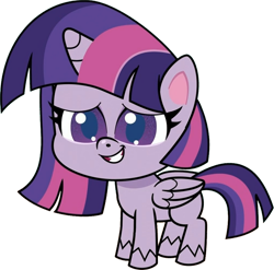 Size: 898x889 | Tagged: safe, artist:pascalmulokozi2, edit, edited screencap, imported from derpibooru, screencap, twilight sparkle, alicorn, pony, my little pony: pony life, the mysterious voice, female, mare, not a vector, simple background, solo, transparent background, twilight sparkle (alicorn), worried smile