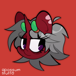 Size: 1000x1000 | Tagged: safe, artist:opossum-stuff, imported from derpibooru, oc, oc:flickerbeam, pony, unicorn, solo