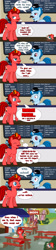 Size: 1024x4570 | Tagged: safe, artist:jasperpie, imported from derpibooru, oc, oc:angel, oc:casper cake, oc:eleboy, oc:jasper pie, oc:katherine, changedling, changeling, dragon, changeling eleboy, coke, comic, derby (hat), fez, flower, food, hat, international house of no yeah, jasper pie is not amused, pancakes, ponyville, soda, unamused