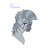 Size: 1244x1344 | Tagged: safe, artist:delicious, imported from derpibooru, oc, pony, zebra, bust, purple eyes, simple background, solo