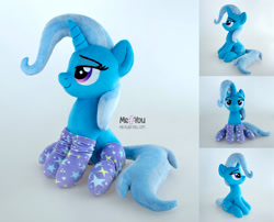 Size: 1736x1400 | Tagged: safe, artist:meplushyou, imported from derpibooru, trixie, pony, clothes, irl, photo, plushie, socks, solo
