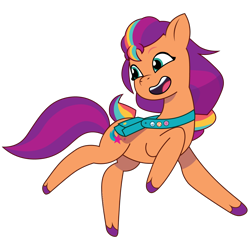 Size: 1200x1200 | Tagged: safe, artist:prixy05, imported from derpibooru, sunny starscout, earth pony, pony, female, g5, mare, my little pony: tell your tale, simple background, solo, transparent background, vector