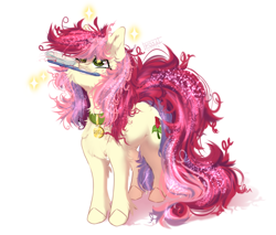 Size: 3320x2824 | Tagged: safe, artist:kost, imported from derpibooru, roseluck, earth pony, pony, brush, collar, commission, commissioner:doom9454, fluffy, pet tag, pony pet, rosepet