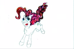 Size: 2236x1493 | Tagged: safe, imported from derpibooru, pinkie pie, sketch, smiling