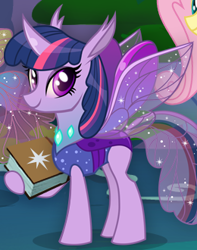 Size: 260x330 | Tagged: safe, imported from derpibooru, twilight sparkle, changedling, changeling, changedlingified, cropped, female, gameloft, my little pony: magic princess, species swap, twiling