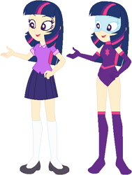 Size: 404x535 | Tagged: safe, artist:sturk-fontaine, imported from derpibooru, twilight sparkle, human, equestria girls, base used, human coloration, simple background, superhero, superhero costume, visor, white background