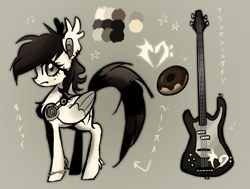 Size: 2491x1885 | Tagged: safe, artist:brainr0tter, imported from derpibooru, oc, oc only, pegasus, pony, solo