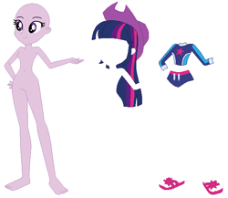 Size: 619x538 | Tagged: safe, artist:lordsfrederick778, artist:selenaede, imported from derpibooru, twilight sparkle, equestria girls, alternate design, base used