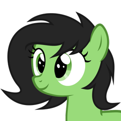 Size: 500x500 | Tagged: safe, artist:the smiling pony, imported from derpibooru, oc, oc only, oc:filly anon, earth pony, pony, .svg available, bust, female, filly, foal, simple background, smiling, solo, svg, transparent background, vector