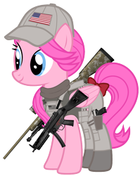 Size: 2317x2912 | Tagged: safe, artist:edy_january, artist:starryshineviolet, edit, imported from derpibooru, vector edit, oc, oc:stella, oc:stella (angry birds), pegasus, pony, american flag, american sniper, angry birds, armor, body armor, boots, call of duty, call of duty: modern warfare 2, clothes, gun, handgun, hat, m24, military, military pony, mp5, pistol, rifle, shoes, simple background, sniper, sniper rifle, soldier, soldier pony, solo, special forces, submachinegun, tactical, tactical pony, tactical vest, tanktop, task forces 141, transparent background, united states, usp, usp45, vector, vest, weapon