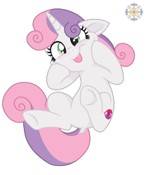 Size: 3500x4200 | Tagged: safe, artist:r4hucksake, imported from derpibooru, sweetie belle, pony, unicorn, :p, cute, diasweetes, older, silly, silly pony, simple background, solo, tongue out, transparent background