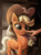 Size: 4407x6000 | Tagged: safe, artist:flvski, imported from derpibooru, applejack, earth pony, human, pony, applejack's hat, boop, cowboy hat, hat