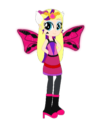 Size: 425x514 | Tagged: safe, artist:selenaede, artist:user15432, imported from derpibooru, fairy, human, hylian, equestria girls, barely eqg related, base used, boots, bow, clothes, costume, crossover, crown, equestria girls style, equestria girls-ified, fairy wings, fairyized, glowing wings, hair bow, halloween, halloween costume, hallowinx, hands behind back, high heel boots, high heels, holiday, image, jewelry, pink dress, pink wings, png, princess zelda, regalia, shoes, simple background, smiling, solo, sparkly wings, the legend of zelda, toon zelda, transparent background, wings, winx, winx club, winxified