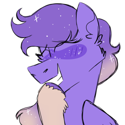 Size: 900x900 | Tagged: safe, artist:fuckomcfuck, imported from derpibooru, oc, oc:bellatrix, pegasus, pony, blushing, eyes closed, simple background, solo, transparent background