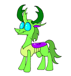 Size: 2067x2215 | Tagged: safe, artist:dragonboi471, imported from derpibooru, thorax, changedling, changeling, king thorax, redesign, simple background, solo, white background