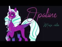 Size: 640x480 | Tagged: artist needed, source needed, safe, imported from derpibooru, opaline arcana, alicorn, pony, female, g5, mare, solo