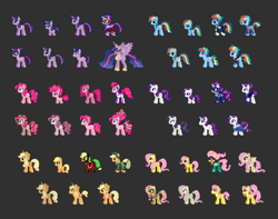 Size: 2278x1792 | Tagged: safe, imported from derpibooru, applejack, fili-second, fluttershy, masked matter-horn, mean applejack, mean fluttershy, mean pinkie pie, mean rainbow dash, mean rarity, mean twilight sparkle, mistress marevelous, pinkie pie, radiance, rainbow dash, rarity, saddle rager, sci-twi, twilight sparkle, zapp, alicorn, bat pony, earth pony, pegasus, pony, unicorn, the last problem, the mean 6, alternate hairstyle, alternate timeline, apocalypse dash, applecalypsejack, applejack (male), bat ponified, bubble berry, butterscotch, chrysalis resistance timeline, clone, crystal war timeline, desktop ponies, dusk shine, elusive, female, filly, filly applejack, filly fluttershy, filly pinkie pie, filly rainbow dash, filly rarity, filly twilight sparkle, flutterbat, foal, mane six, mare, night maid rarity, nightmare takeover timeline, older, older applejack, older fluttershy, older pinkie pie, older rainbow dash, older rarity, older twilight, pinkamena diane pie, pixel art, power ponies, princess twilight 2.0, race swap, rainbow blitz, rule 63, sprite, tribal pie, tribalshy, twilight sparkle (alicorn), younger