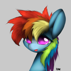 Size: 1340x1340 | Tagged: safe, artist:qianz, imported from derpibooru, rainbow dash, pegasus, pony, photo, solo