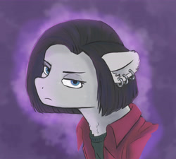 Size: 6600x5940 | Tagged: safe, imported from derpibooru, human, pony, bust, daria, photo, ponified, portrait, solo