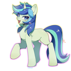 Size: 1000x1000 | Tagged: safe, artist:iya, imported from derpibooru, oc, oc only, oc:jade luster, pony, cute, simple background, solo, white background