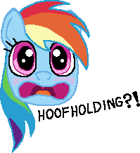 Size: 199x218 | Tagged: safe, artist:aprilfools, rainbow dash, pegasus, pony, /bale/, embarrassed, female, mare, pixel art, simple background, solo, surprised, talking to viewer, text, transparent background