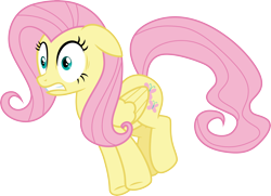 Size: 4154x3000 | Tagged: safe, artist:cloudy glow, imported from derpibooru, fluttershy, stare master, .ai available, simple background, solo, transparent background, vector